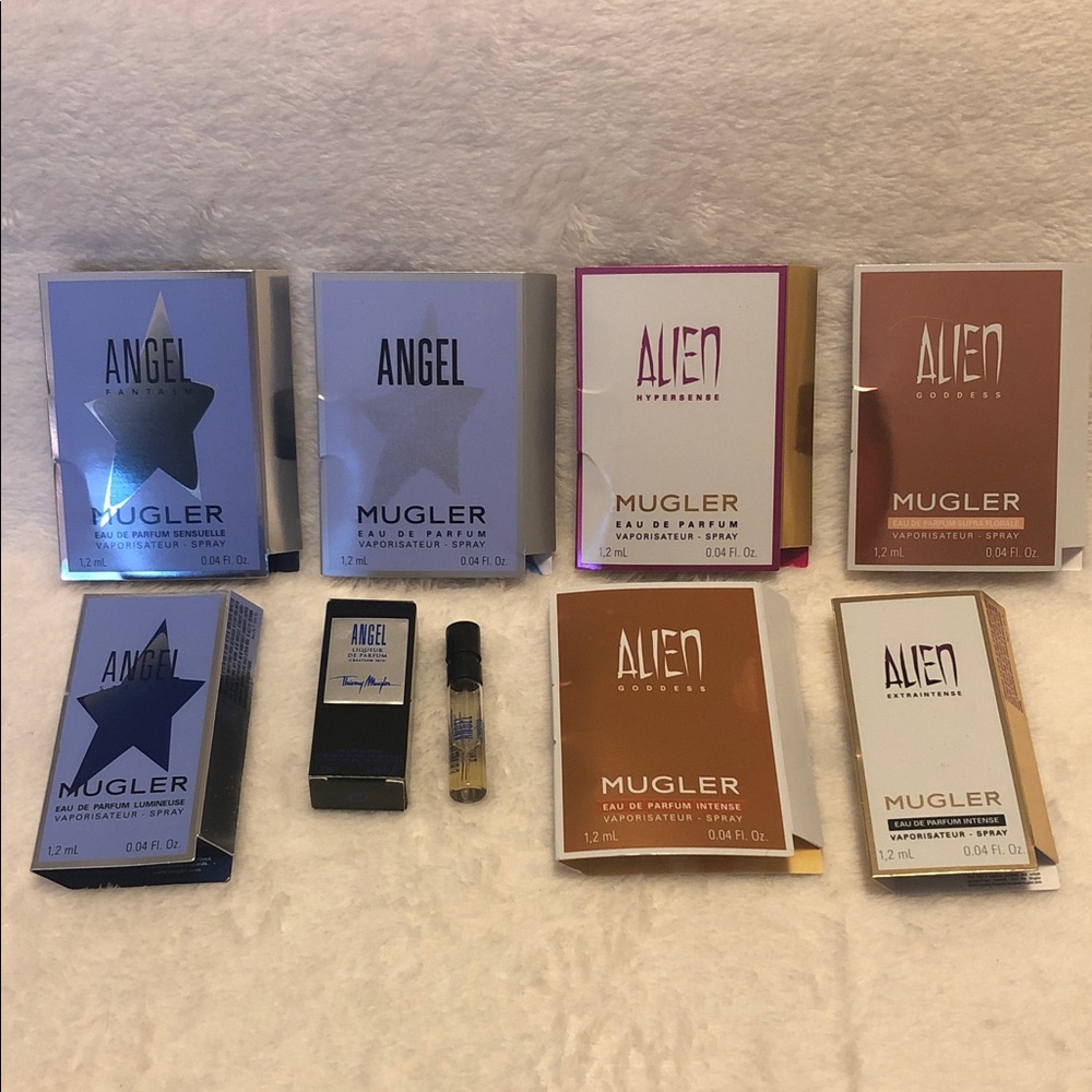 Mugler Angel & Alien samples